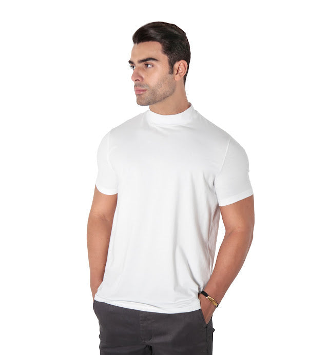 Camiseta Premium Algodão Egípcio Gola Alta Mr Zaro