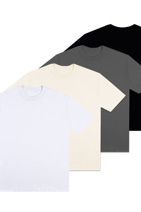 Kit 4 Camisetas Basic Streetwear Mr Zaro